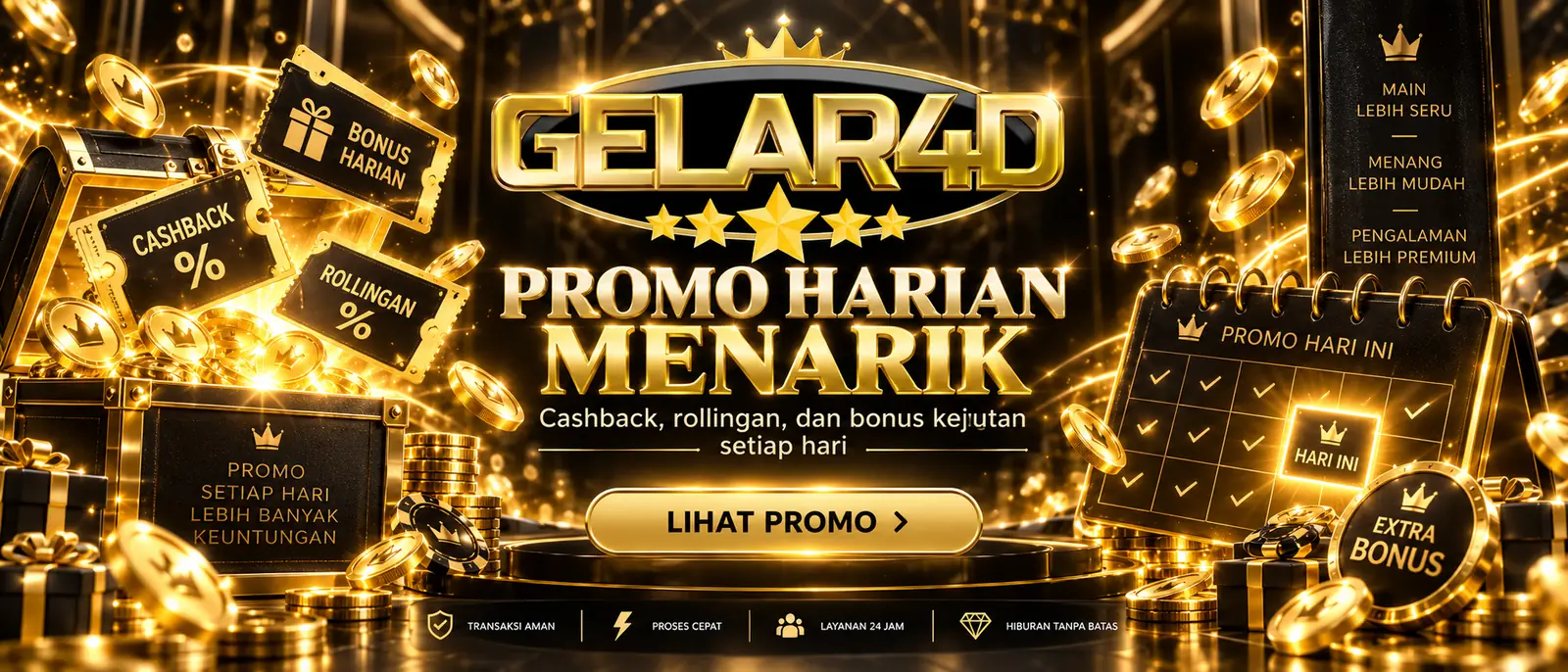 Promo harian GELAR4D